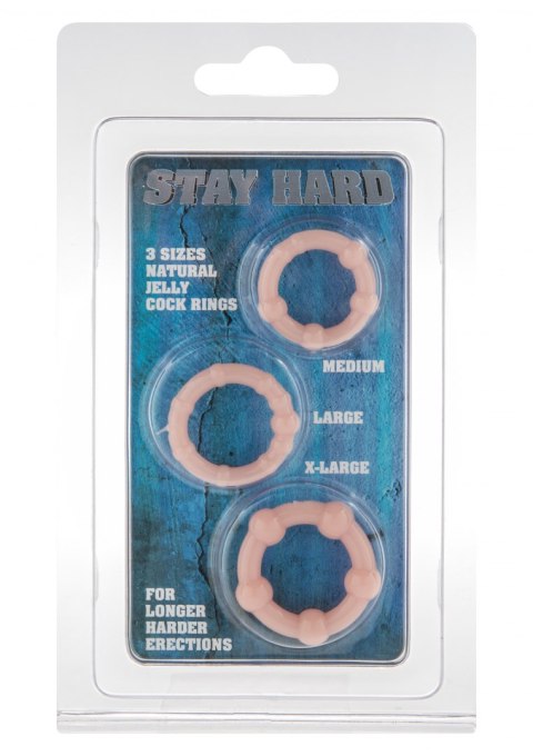 PIERŚCIEŃ-STAY HARD - THREE RINGS - SKIN PIERŚCIEŃ-STAY HARD - THREE RINGS - SKIN