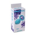 Plug-Anal Emotions Cutie Small Turquoise light purple crystal