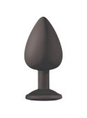 Plug-Anal Plug Emotions Cutie Large Black Clear crystal