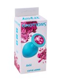 PLUG-ANAL PLUG EMOTIONS CUTIE LARGE BLUE PINK CRYSTAL