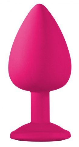 Plug-Anal Plug Emotions Cutie Large Pink Black crystal