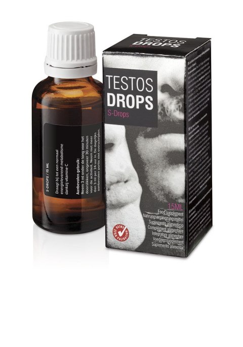 SUPL.DIETY-TESTOS DROPS (15ML) SUPL.DIETY-TESTOS DROPS (15ML)