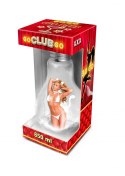 Szkło-GO GO CLUB - Szklanka żarówka 850 ml - Kobiety