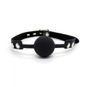 KNEBEL-BALL GAG + BLOCK (NERO)