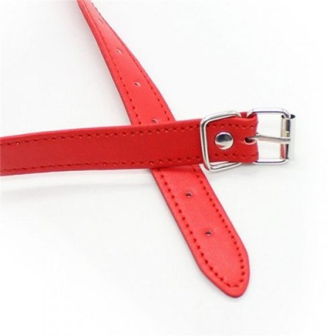 KNEBEL-BREATHABLE BALL GAG (ROSSO) KNEBEL-BREATHABLE BALL GAG (ROSSO)