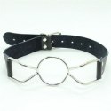 KNEBEL-RING GAG DEEP THROAT (NERO)
