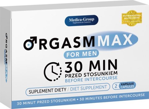 ORGASMMAX FOR MEN-2 KAPSUŁKI