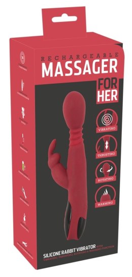 SILICONE RABBIT VIBR