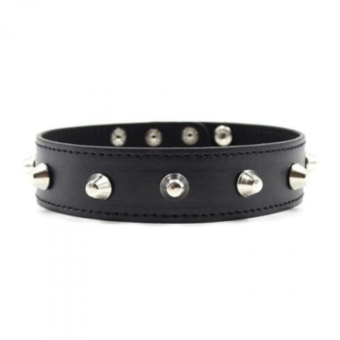WIĄZANIA-COLLARE SPIKES COLLAR BLACK WIĄZANIA-COLLARE SPIKES COLLAR BLACK