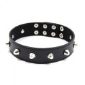 WIĄZANIA-COLLARE SPIKES COLLAR BLACK