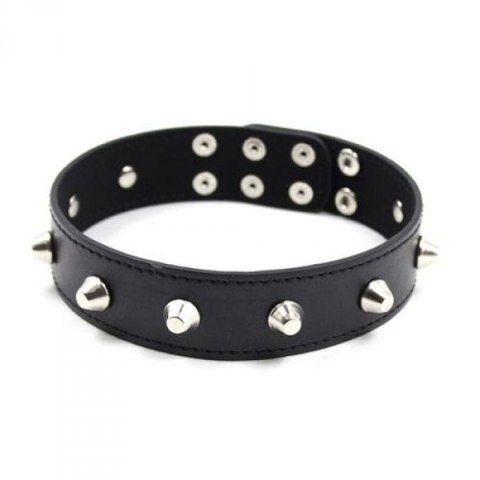 WIĄZANIA-COLLARE SPIKES COLLAR BLACK WIĄZANIA-COLLARE SPIKES COLLAR BLACK