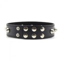 WIĄZANIA-COLLARE SPIKES COLLAR BLACK