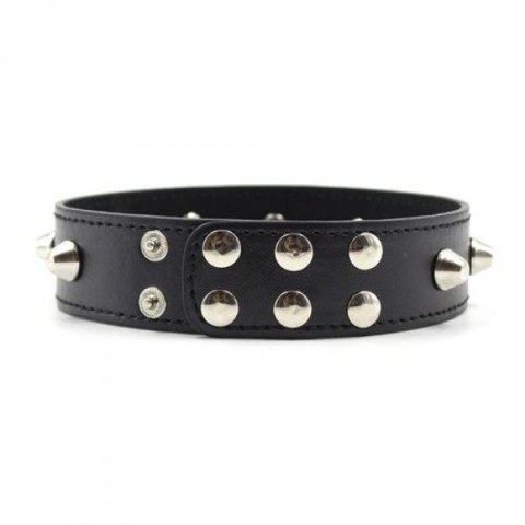 WIĄZANIA-COLLARE SPIKES COLLAR BLACK WIĄZANIA-COLLARE SPIKES COLLAR BLACK