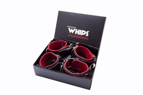 WIĄZANIA-WHIPS KRZYŻAK CZERWONY WIĄZANIA-WHIPS KRZYŻAK CZERWONY