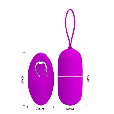 JAJKO STYMULUJĄCE PRETTY LOVE - ARVIN, 12 FUNCTION JAJKO STYMULUJĄCE PRETTY LOVE - ARVIN, 12 FUNCTION