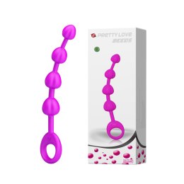 PLUG KORALIKI KULKI ANALNE KOREK ANALNY STYMULUJE PRETTY LOVE - BEEDS