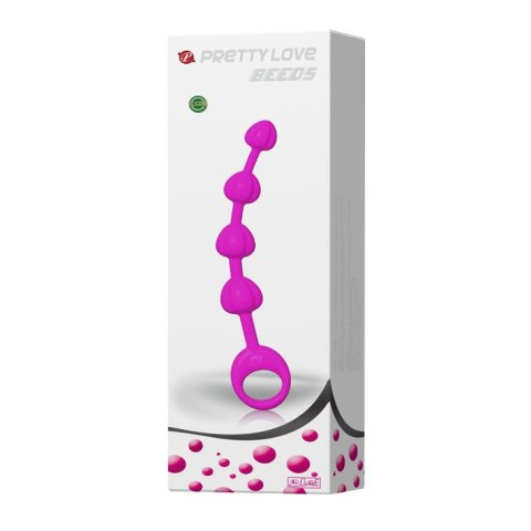 PLUG KORALIKI KULKI ANALNE KOREK ANALNY STYMULUJE PRETTY LOVE - BEEDS PLUG KORALIKI KULKI ANALNE KOREK ANALNY STYMULUJE PRETTY LOVE - BEEDS