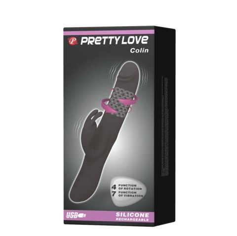 PRETTY LOVE - COLIN, USB, 7 VIBRATION, 4 ROTATION PRETTY LOVE - COLIN, USB, 7 VIBRATION, 4 ROTATION