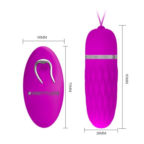 JAJKO STYMULUJĄCE PRETTY LOVE - DAWN, 12 FUNCTION JAJKO STYMULUJĄCE PRETTY LOVE - DAWN, 12 FUNCTION
