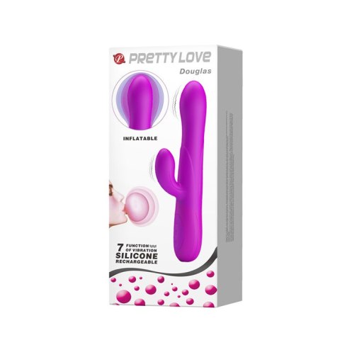 PRETTY LOVE - DOUGLAS, VIOLET, USB, 7 FUNCTION PRETTY LOVE - DOUGLAS, VIOLET, USB, 7 FUNCTION