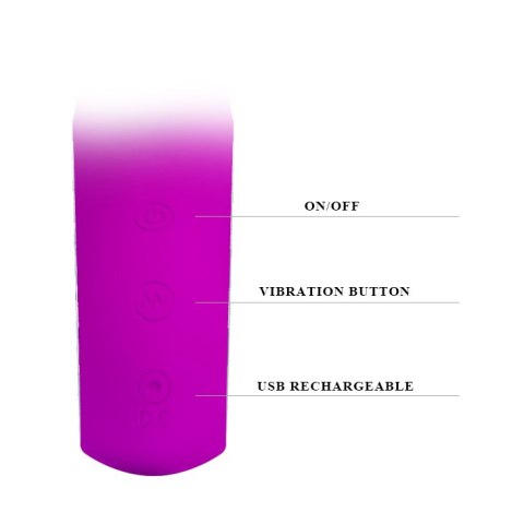 PRETTY LOVE - ELMER, PURPLE, USB, 12 FUNCTION PRETTY LOVE - ELMER, PURPLE, USB, 12 FUNCTION