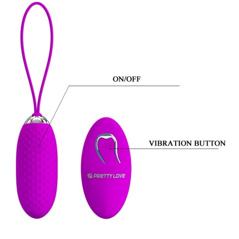 JAJKO STYMULUJĄCE PRETTY LOVE - JOANNA, USB, 12 FUNCTION JAJKO STYMULUJĄCE PRETTY LOVE - JOANNA, USB, 12 FUNCTION