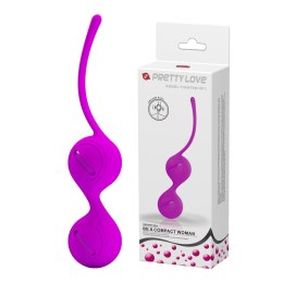 KULKI GEJSZY TRENING MIĘŚNI KEGLA KORALIKI JAJKA PRETTY LOVE - KEGEL TIGHTEN UP I PURPLE