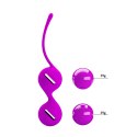KULKI GEJSZY TRENING MIĘŚNI KEGLA KORALIKI JAJKA PRETTY LOVE - KEGEL TIGHTEN UP I PURPLE