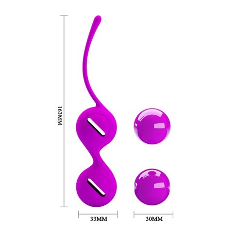 KULKI GEJSZY TRENING MIĘŚNI KEGLA KORALIKI JAJKA PRETTY LOVE - KEGEL TIGHTEN UP I PURPLE KULKI GEJSZY TRENING MIĘŚNI KEGLA KORALIKI JAJKA PRETTY LOVE - KEGEL TIGHTEN UP I PURPLE