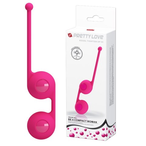 KULKI GEJSZY TRENING MIĘŚNI KEGLA KORALIKI JAJKA PRETTY LOVE - KEGEL TIGHTEN UP III PINK KULKI GEJSZY TRENING MIĘŚNI KEGLA KORALIKI JAJKA PRETTY LOVE - KEGEL TIGHTEN UP III PINK