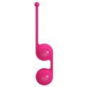 KULKI GEJSZY TRENING MIĘŚNI KEGLA KORALIKI JAJKA PRETTY LOVE - KEGEL TIGHTEN UP III PINK