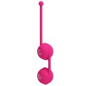 KULKI GEJSZY TRENING MIĘŚNI KEGLA KORALIKI JAJKA PRETTY LOVE - KEGEL TIGHTEN UP III PINK
