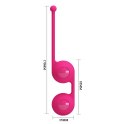 KULKI GEJSZY TRENING MIĘŚNI KEGLA KORALIKI JAJKA PRETTY LOVE - KEGEL TIGHTEN UP III PINK