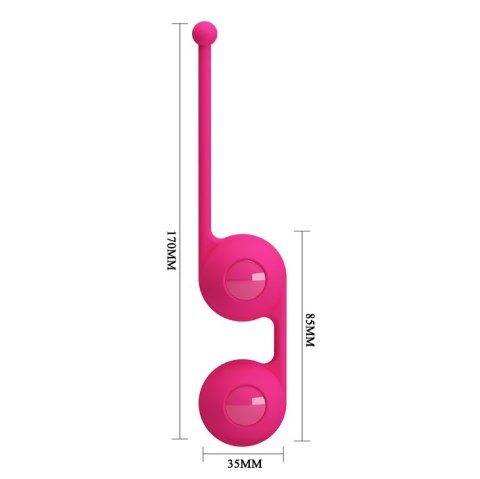 KULKI GEJSZY TRENING MIĘŚNI KEGLA KORALIKI JAJKA PRETTY LOVE - KEGEL TIGHTEN UP III PINK KULKI GEJSZY TRENING MIĘŚNI KEGLA KORALIKI JAJKA PRETTY LOVE - KEGEL TIGHTEN UP III PINK