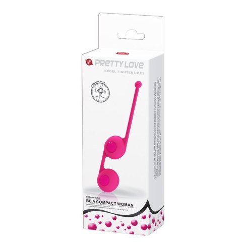 KULKI GEJSZY TRENING MIĘŚNI KEGLA KORALIKI JAJKA PRETTY LOVE - KEGEL TIGHTEN UP III PINK KULKI GEJSZY TRENING MIĘŚNI KEGLA KORALIKI JAJKA PRETTY LOVE - KEGEL TIGHTEN UP III PINK