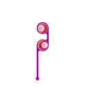KULKI GEJSZY TRENING MIĘŚNI KEGLA KORALIKI JAJKA PRETTY LOVE - KEGEL TIGHTEN UP III PURPLE