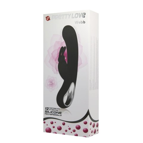 PRETTY LOVE - WEBB, BLACK, USB, 12 FUNCTION PRETTY LOVE - WEBB, BLACK, USB, 12 FUNCTION