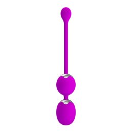 KULKI GEJSZY TRENING MIĘŚNI KEGLA WIBRUJĄCE KULKI PRETTY LOVE - WERNER USB 12 FUNCTION