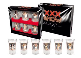 XXX SHOW- ZESTAW 6 KIELISZKÓW 35ML KOBIETY
