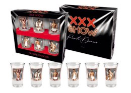 XXX SHOW- ZESTAW 6 KIELISZKÓW 35ML MĘŻCZYŹNI