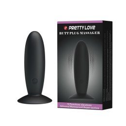 PRETTY LOVE - BUTT PLUG MASSAGER 12 FUNCTION
