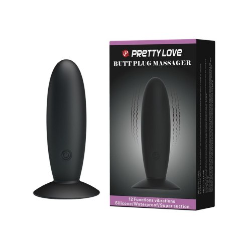 PRETTY LOVE - BUTT PLUG MASSAGER 12 FUNCTION PRETTY LOVE - BUTT PLUG MASSAGER 12 FUNCTION