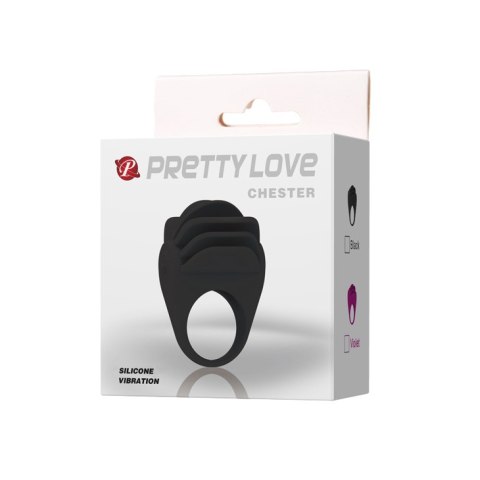 PIERŚCIEŃ EREKCYJNY SEX RING WIBRACJE STYMULATOR PRETTY LOVE - CHESTER VIBRATION PIERŚCIEŃ EREKCYJNY SEX RING WIBRACJE STYMULATOR PRETTY LOVE - CHESTER VIBRATION