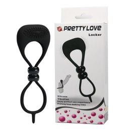 PIERŚCIEŃ EREKCYJNY SEX RING WIBRACJE STYMULATOR PRETTY LOVE - LOCKER VIBRATION