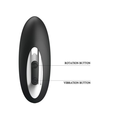 PRETTY LOVE - PROSTATE MASSAGER, USB 3 ROT; 12 VIBR. PRETTY LOVE - PROSTATE MASSAGER, USB 3 ROT; 12 VIBR.