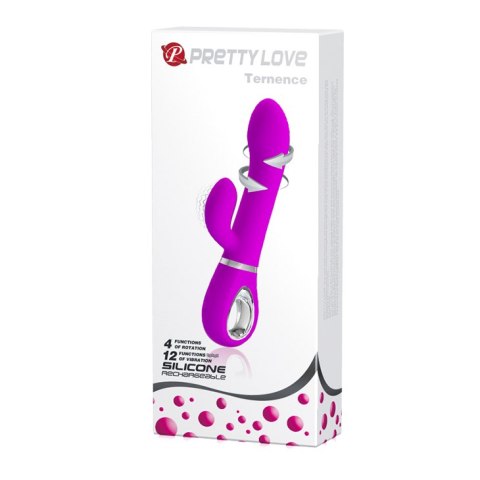 PRETTY LOVE - TERNENCE USB PURPLE 4 ROT. 12 VIBRATION PRETTY LOVE - TERNENCE USB PURPLE 4 ROT. 12 VIBRATION