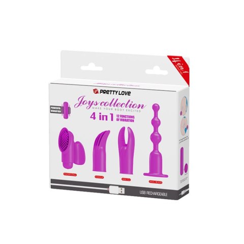 ZESTAW PRETTY LOVE - TOYS COLLECTION 4 IN 1 ZESTAW PRETTY LOVE - TOYS COLLECTION 4 IN 1
