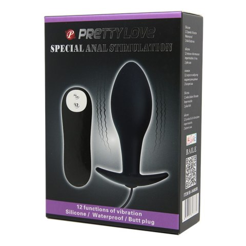 PRETTY LOVE - VIBR. SPECIAL ANAL STIMULATION 12 FUNCTION PRETTY LOVE - VIBR. SPECIAL ANAL STIMULATION 12 FUNCTION