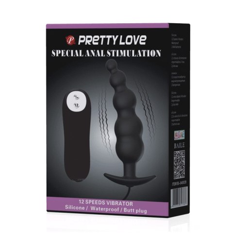 PRETTY LOVE - VIBR. SPECIAL ANAL STIMULATION 12 FUNCTION PRETTY LOVE - VIBR. SPECIAL ANAL STIMULATION 12 FUNCTION