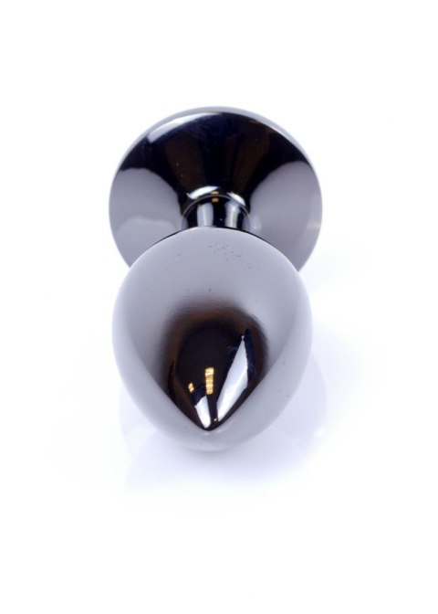 PLUG-JEWELLERY DARK SILVER PLUG- CLEAR PLUG-JEWELLERY DARK SILVER PLUG- CLEAR